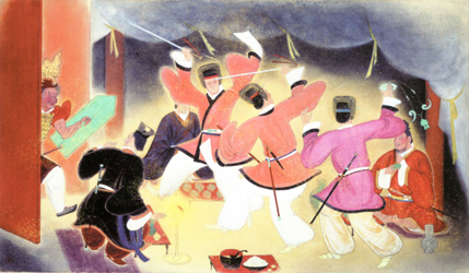 安田靫彦展ー歴史画誕生の軌跡　＠川崎市市民ミュージアム _b0044404_11441651.jpg