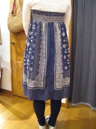バンダナ柄のお洋服_c0227633_22345753.jpg