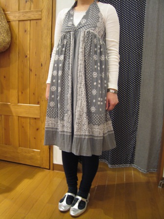 バンダナ柄のお洋服_c0227633_22352195.jpg