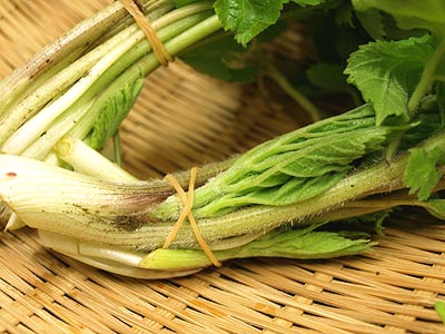 ☆春の若菜と菜葉の荷物☆_c0092953_1884766.jpg