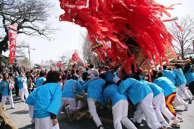 近江八幡　左義長まつり１０年　その3　ケンカ_c0196076_3564411.jpg