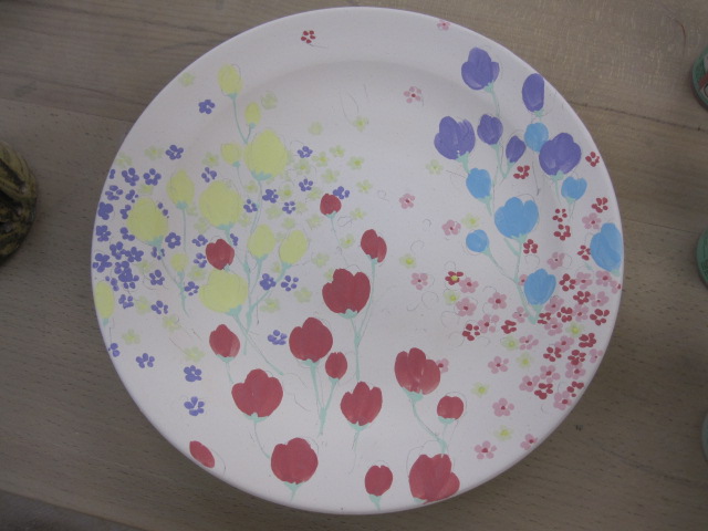 花柄絵付けの手順紹介 たびびとの陶芸日記 花柄絵付けの手順紹介 たびびとの陶芸日記