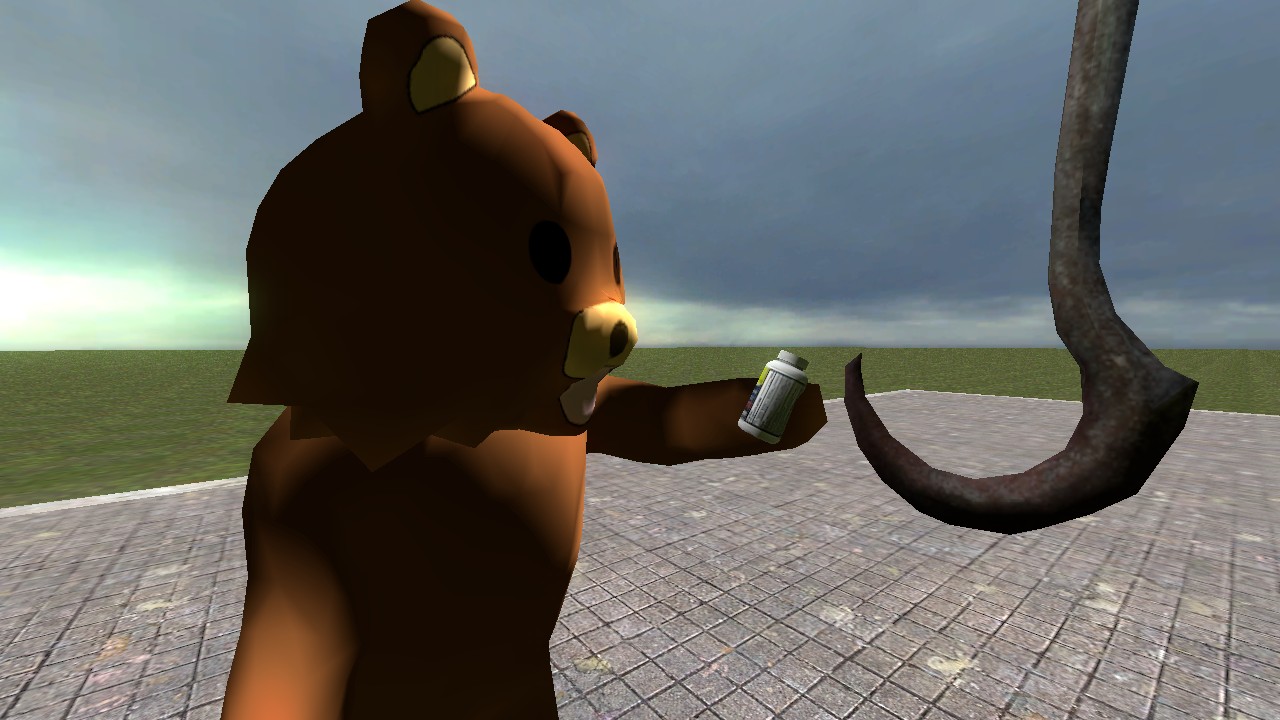 ｸﾏｰ Gmod Modelいじり日記