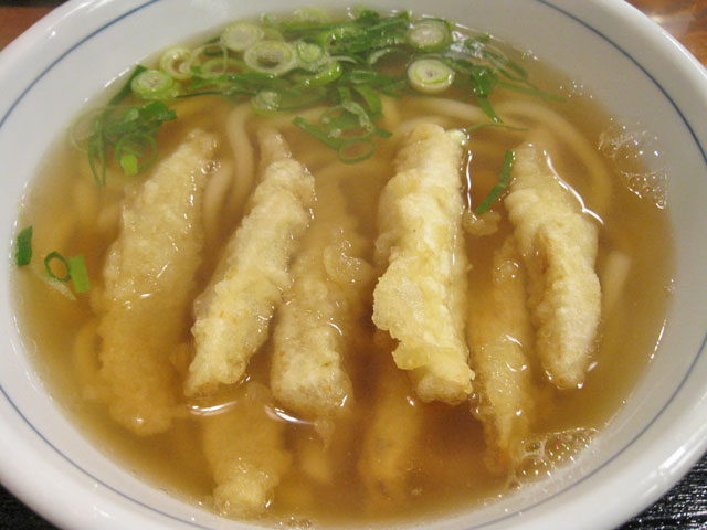 ウエスト高田馬場 ごぼう天うどんと鶏かしわ飯_a0016730_23585926.jpg