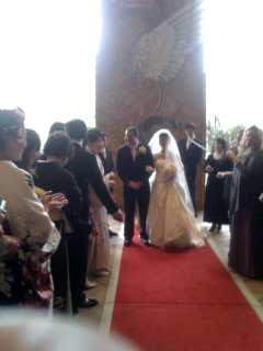 Congratulations, Andy-san and Chihiro-san!_f0030155_1531165.jpg