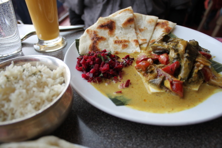 M子さんとサウスグランビルでランチでインド。_d0129786_15515662.jpg