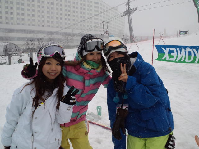 ヨネックス スノーボード フェスティバル in 苗場 2日目_c0151965_22361583.jpg