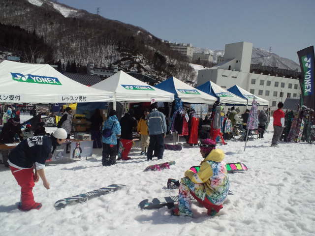 ヨネックス スノーボード フェスティバル in _c0151965_226499.jpg