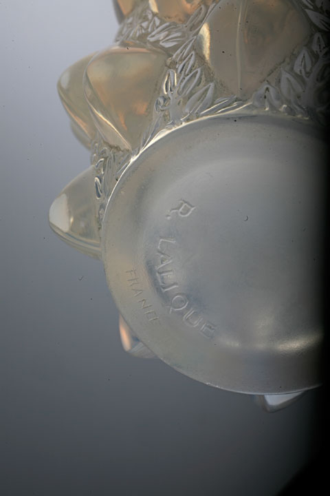 Rene Lalique \"RAMPILLON\" 花瓶_c0108595_8202399.jpg
