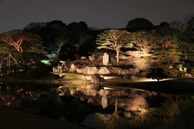 六義園のしだれ桜_e0048332_22212650.jpg