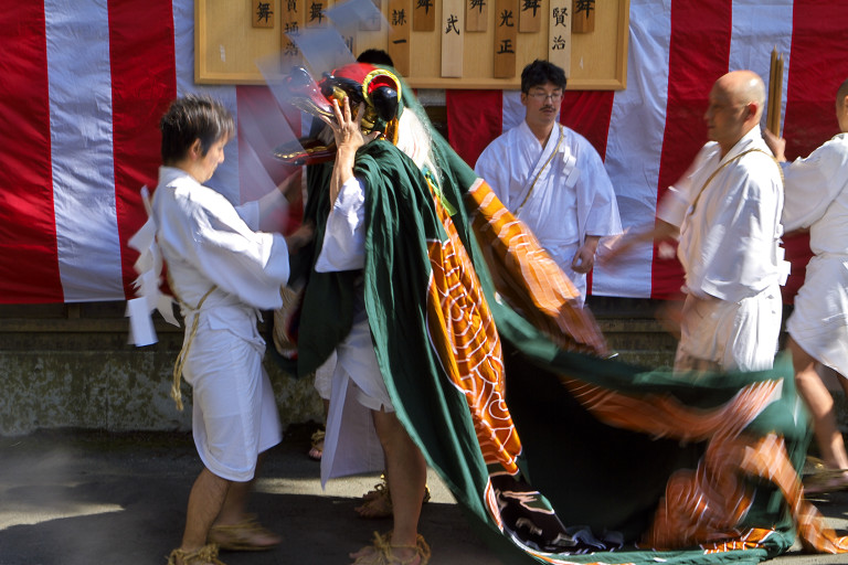 仙石原　湯立獅子舞（３月２７日）_c0057265_20334229.jpg