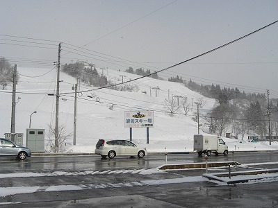 雪が5㎝位降りました_a0084753_8215749.jpg