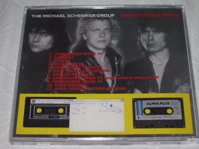 THE MICHAEL SCHENKER GROUP / ASSAULT ATTACK DEMOS_b0042308_2364846.jpg