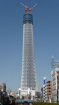 東京スカイツリー333ｍの東京タワーを超す。２０１１末634ｍ完成_e0082956_5411730.jpg