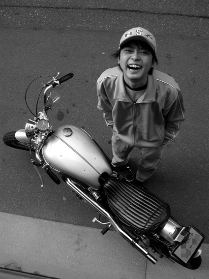 白川 智和 & TRIUMPH 5T SPEED TWIN(2010 0318)_f0203027_23494418.jpg
