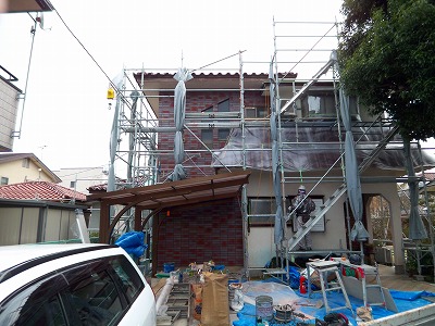 外壁タイル工事　O邸リフォーム　2010_c0087349_528135.jpg