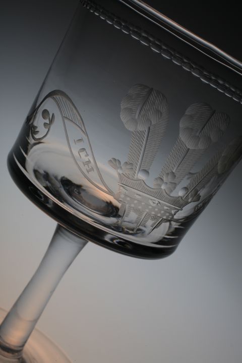 Prince of Wales 英国皇太子 紋章グラス_c0108595_19221240.jpg