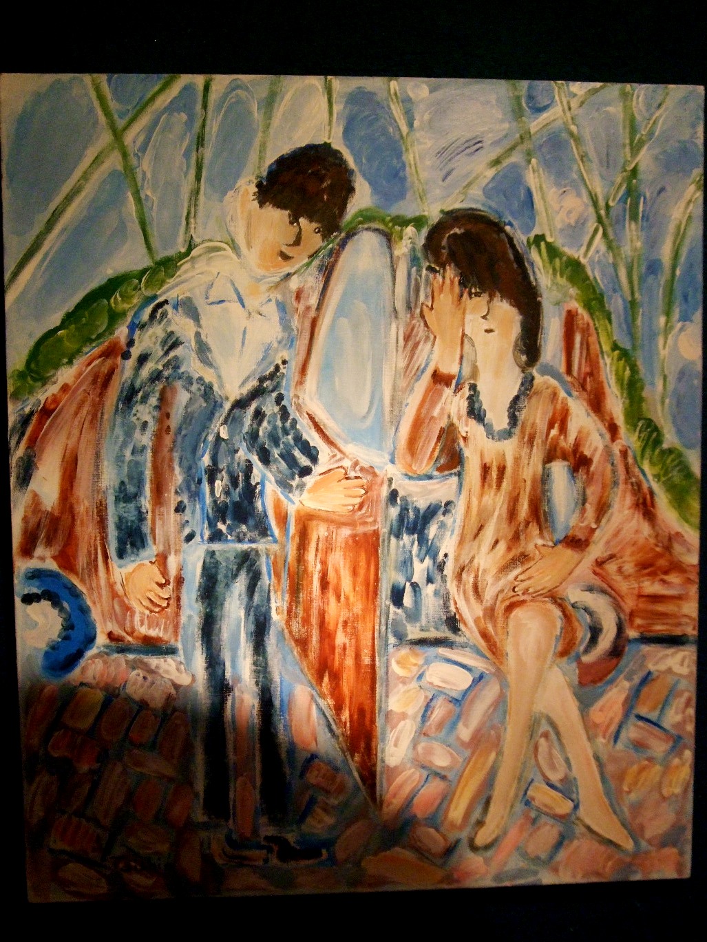 1251)カフェ・エスキス「第100回記念展 河村泰伸絵画展『幼少期の一枚』」 終了・3月11日(木)～3月30日(火)_f0126829_8434659.jpg