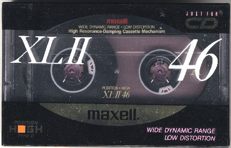 maxell XLⅡ : カセットテープ収蔵品展示館 maxell XLⅡ : カセットテープ収蔵品展示館