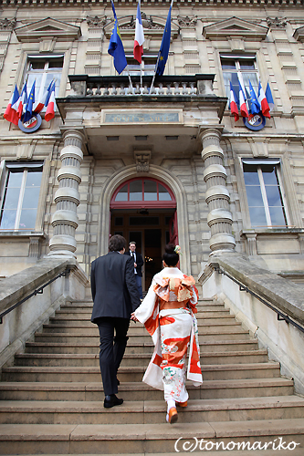 雨の日の結婚式は幸せのしるし パリときどきバブー From Paris France
