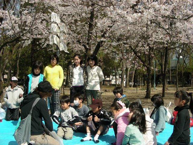 桜の写生会_d0076558_23541638.jpg