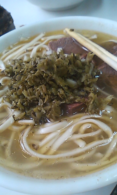 めっちゃうまい、台北のあっさり牛肉麺_e0065380_0502710.jpg