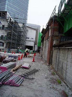 さよなら交通博物館　建物の解体状況(5)_f0030574_227347.jpg