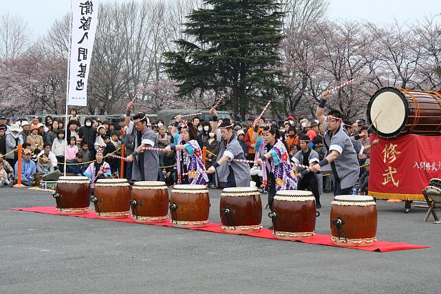 熊谷基地さくら祭 2010.  　オープニング編_c0073377_2023243.jpg