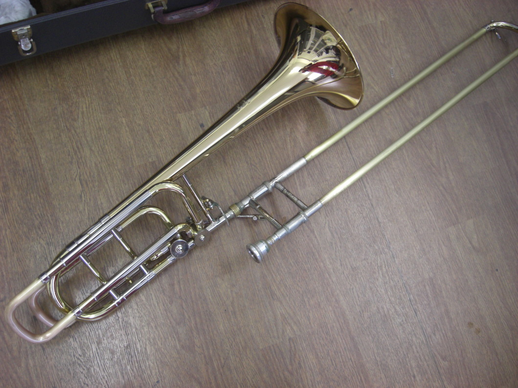 トロンボーンを塗装したよ。_a0135534_1614196.jpg