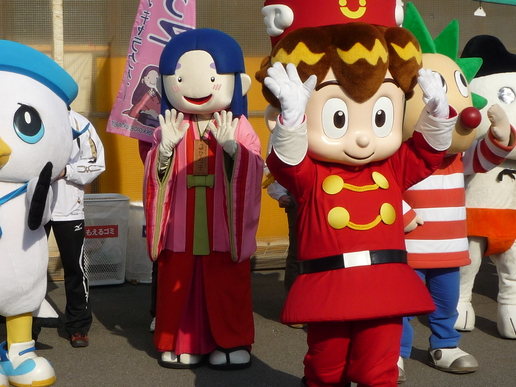 ご当地キャラクターフェスティバルinおもちゃ王国 ２０１０年４月４日 ひめっ子ブログ 岡山県新庄村イメージキャラクター