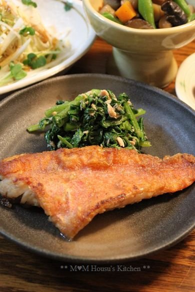 がんまらー 赤魚のバター醤油焼きと献立 Mana S Kitchen