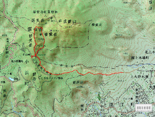 ３６回　５３座目　２０１０年４月１０日　上大野木場から雲仙へ_c0179351_20111772.jpg