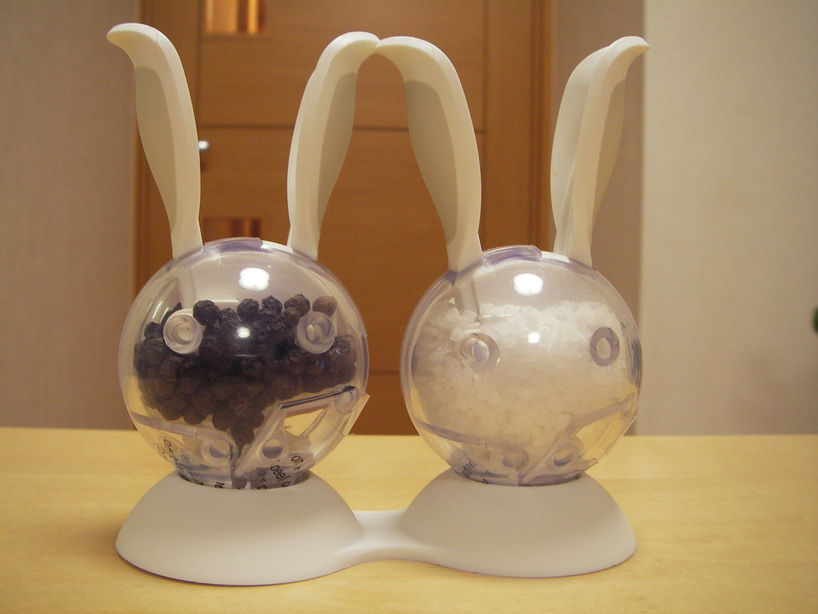 Fitz and Floyd ウサギ ソルト ペッパー 調味料 塩胡椒 うさぎ