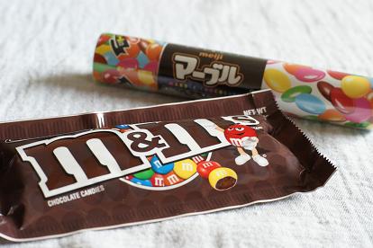 m&m’ｓとマーブルチョコレート_e0178447_0491675.jpg