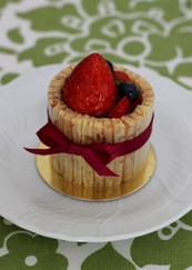 3月　お菓子上級クラス　Charlotte aux Fraises_f0121752_1381555.jpg