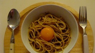 岩海苔パスタです_f0170524_1041298.jpg