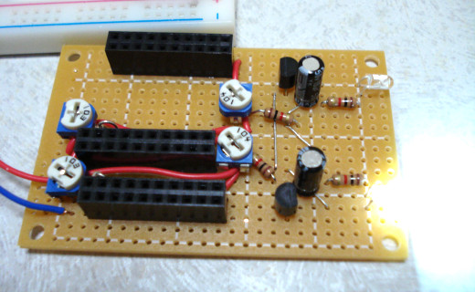 パワーパックと照明用回路を作る　～ パイク第２弾を作る　その４_c0222964_364285.jpg