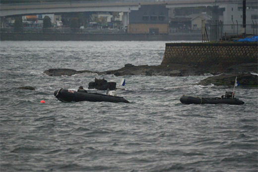 『YOKOSUKA軍港めぐり』砕氷艦「しらせ5003」号さんご帰還（後編）_c0147123_23373100.jpg