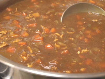 ☆ルゥを使うカレーのレシピ+ハッシュドブラウン☆_c0092953_1146099.jpg
