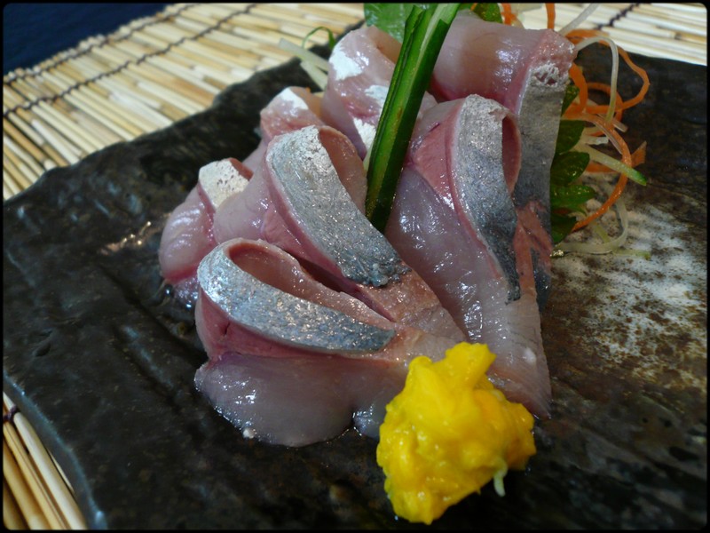 イナダの刺身 魚と野菜と私と和ノ香