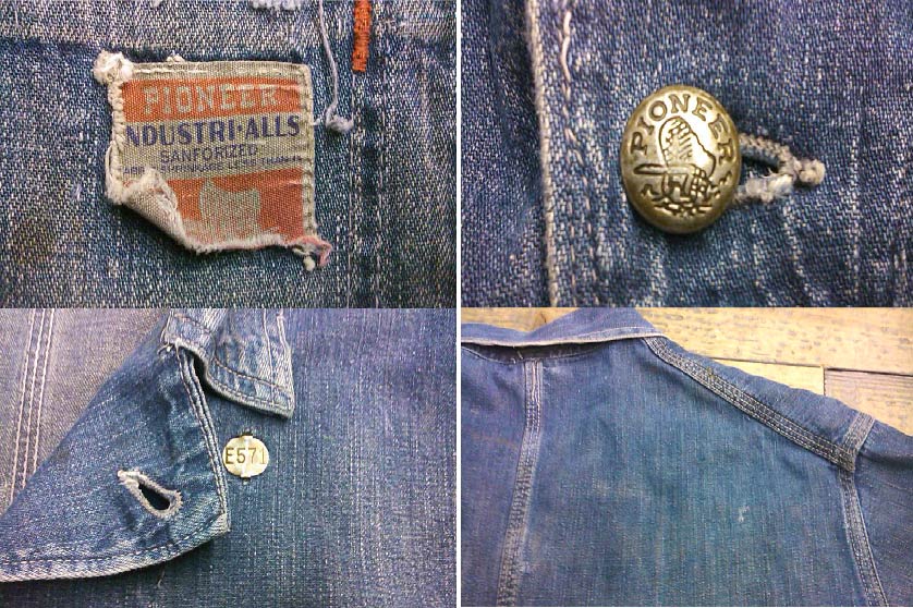 40\'S PIONEER Denim All In One(大阪アメリカ村店ヴィンテージ)_c0078587_1215639.jpg