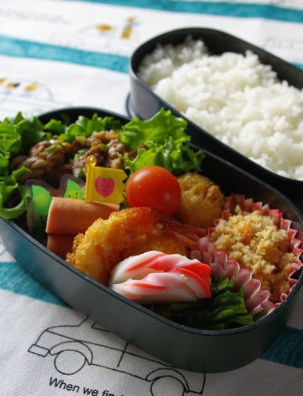 自家製味噌だれで!牛肉のねぎ味噌炒め、とお弁当_f0168317_1951234.jpg