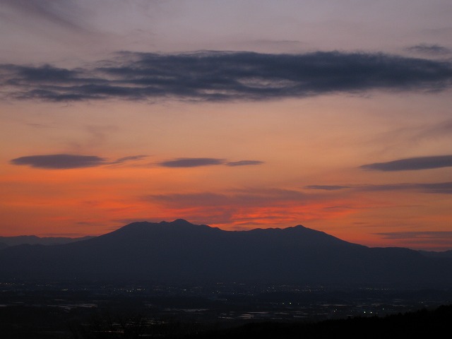 御亭山の夕日_d0089058_10544795.jpg