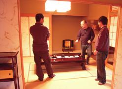 Gallery颯~漆三人展~搬入_c0213599_21481968.jpg