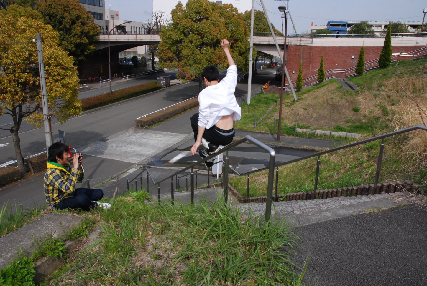 Tama street /  handrail sequence photo_f0111799_2191576.jpg