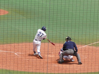4月19日 東都大学野球2部 青学大対駒澤大_b0166128_13572431.jpg