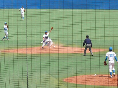 4月19日 東都大学野球2部 青学大対駒澤大_b0166128_1357457.jpg