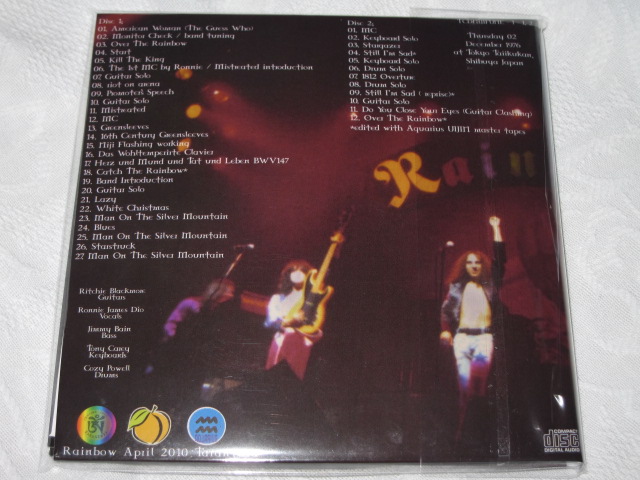 BLACKMORE\'S RAINBOW / 虹船_b0042308_21401697.jpg