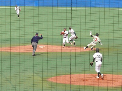 4月19日 東都大学野球2部 東農大対日本大_b0166128_1812358.jpg