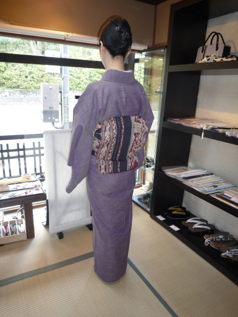 今日のお客様・着物で京都旅行。_f0181251_17375361.jpg
